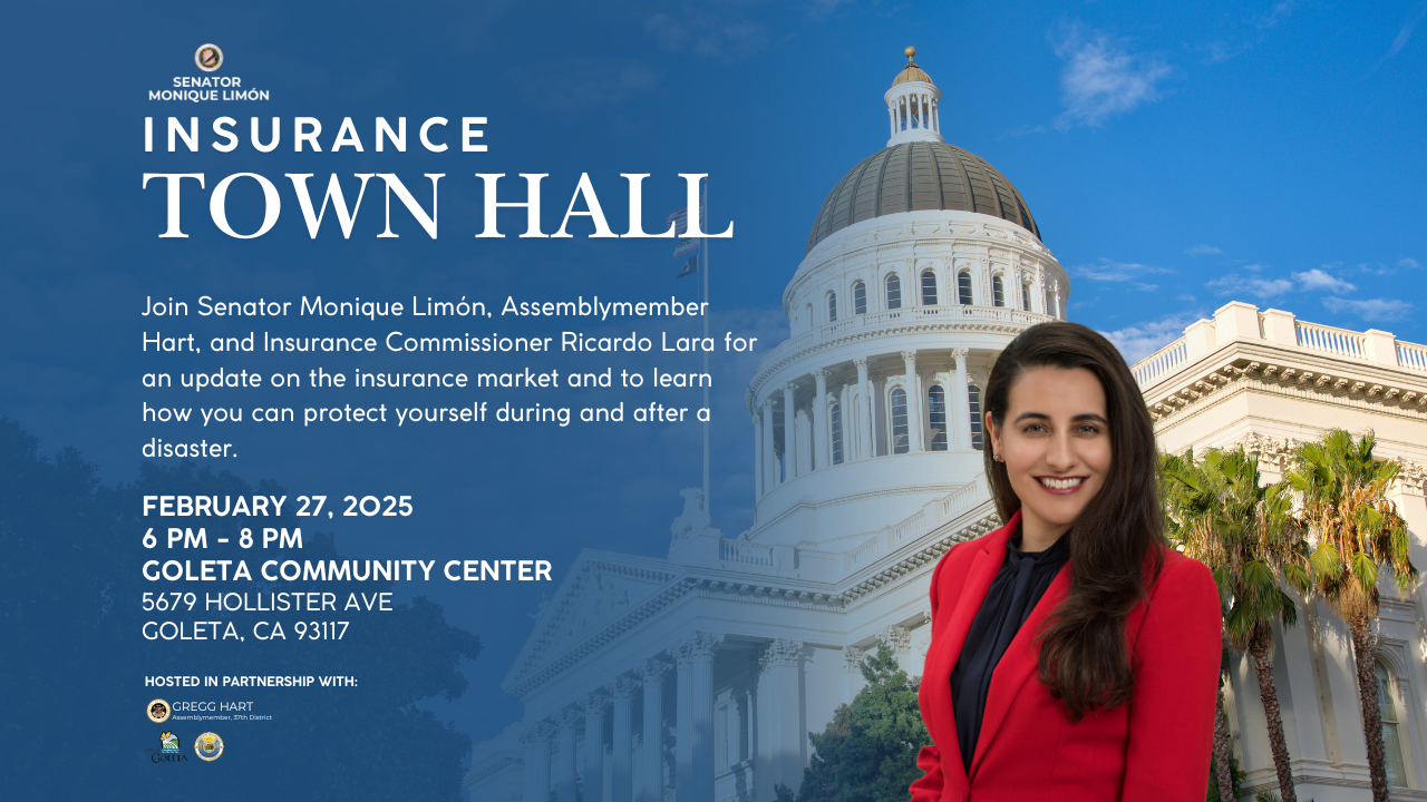 Insurance town hall flyer