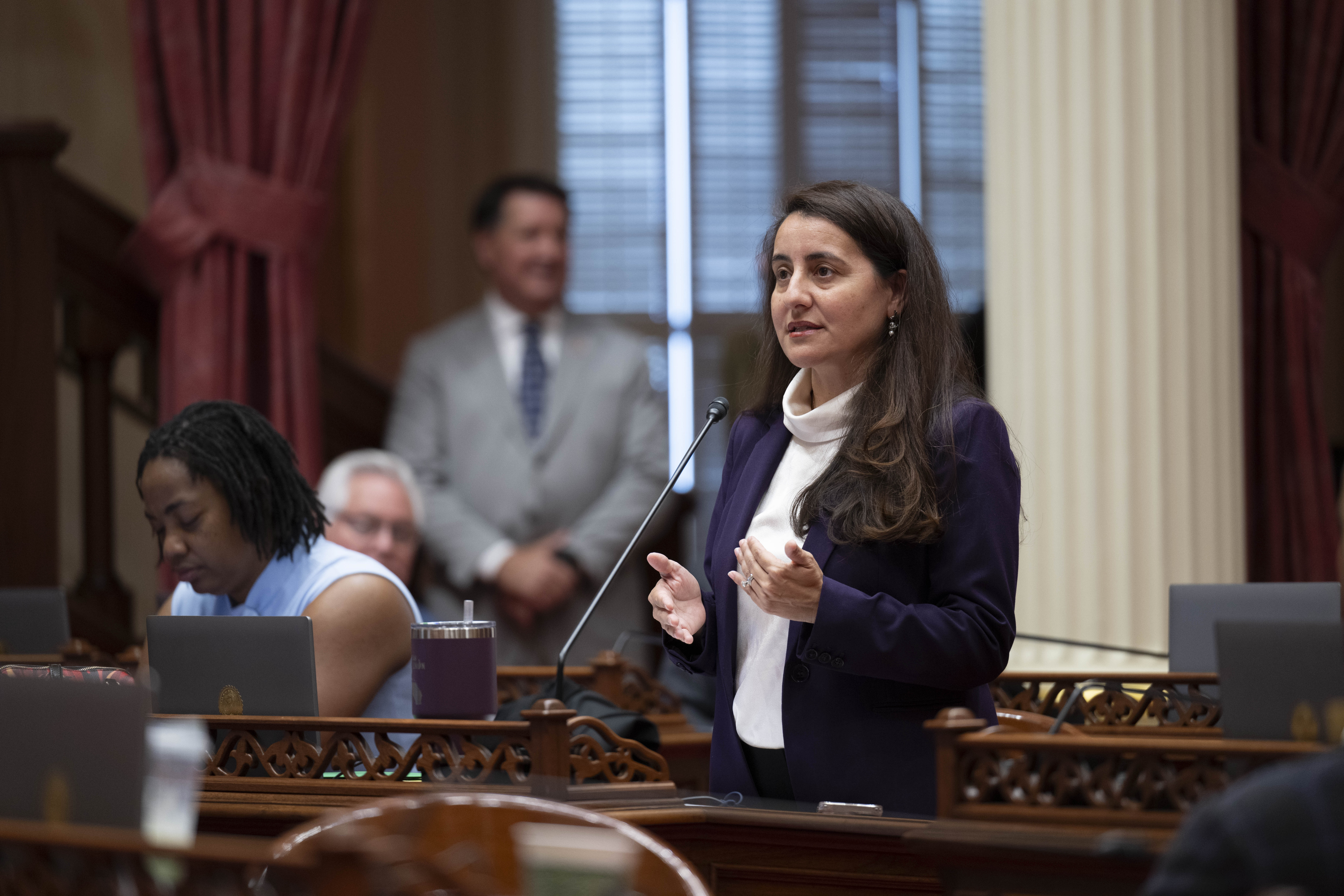 Sen Limón on the Senate Floor 