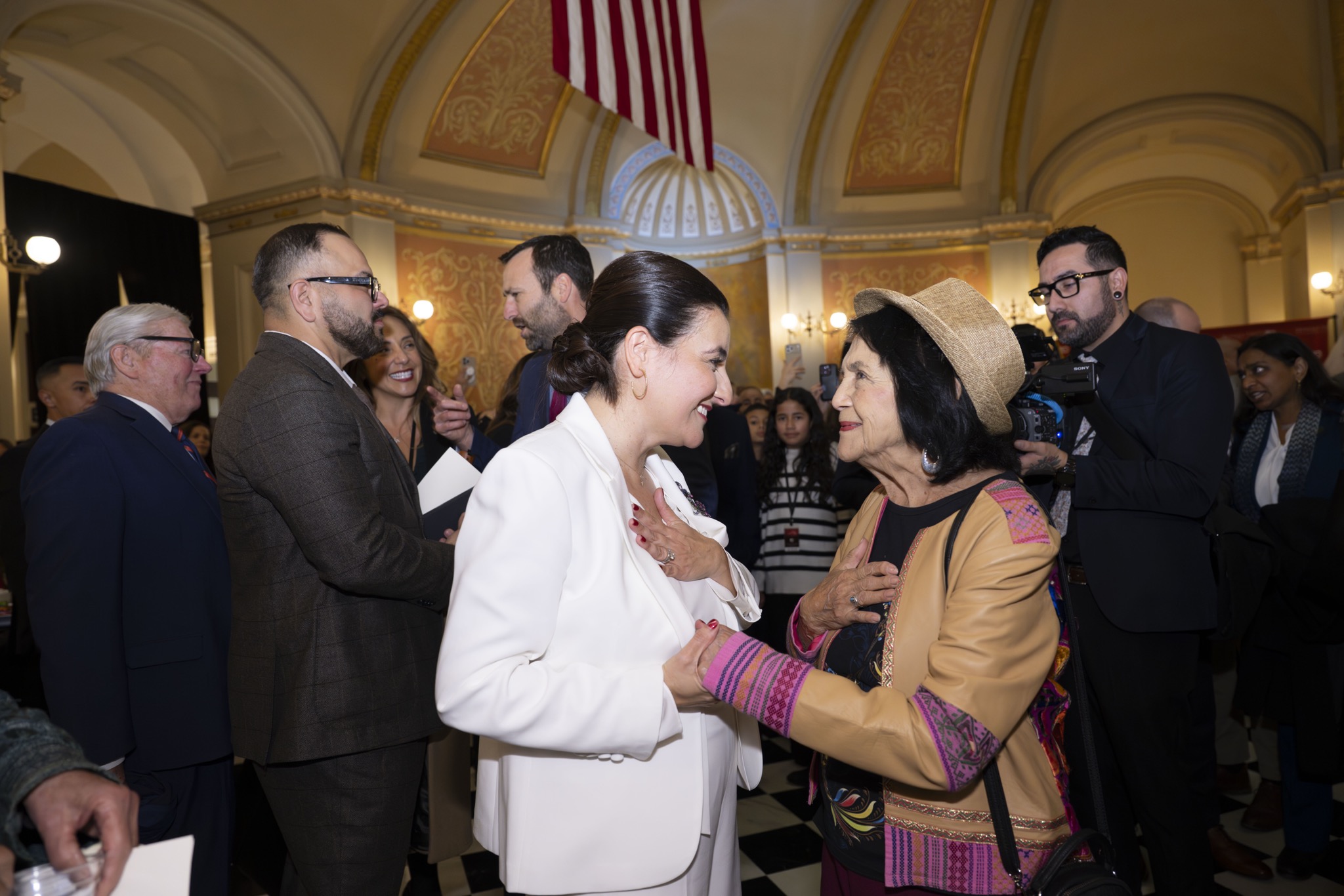Senator Limon with Dolores Huerta