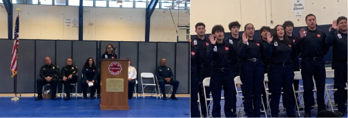 EMS Corps Graduation Ceremony in Oxnard