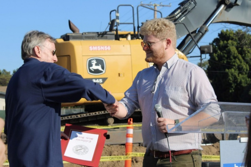 Hollister Lofts Groundbreaking