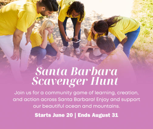Santa Barbara Scavenger Hunt Graphic
