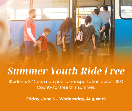 Summer Youth Ride Free