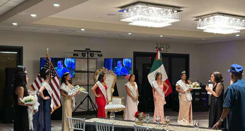 The winners of this year’s Fiestas Patrias take a photo