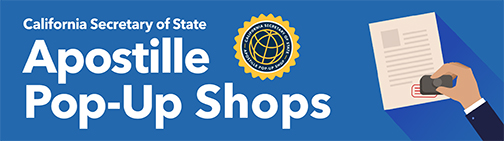 Apostille Pop-Up Shops Banner