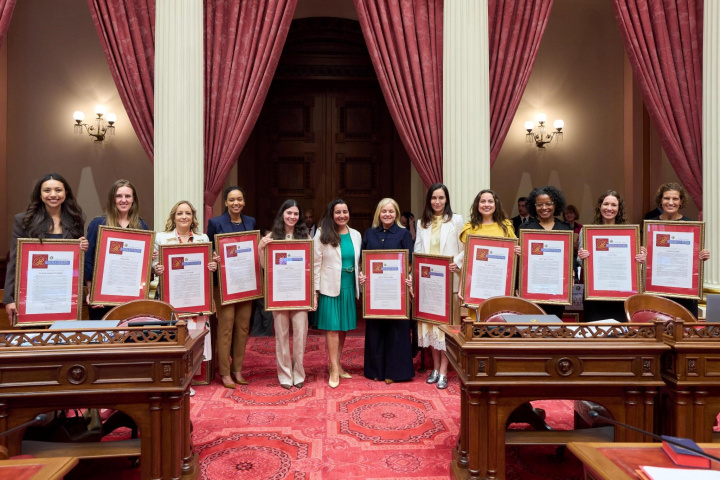 Women Founders honored on the Senate Floor