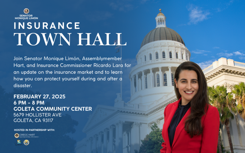 Insurance town hall flyer